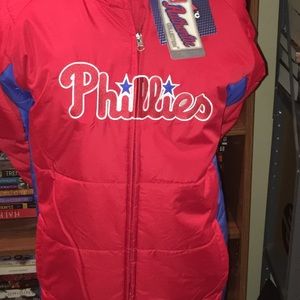 Philadelphia Phillies Winter Jacket Youth Sz Large